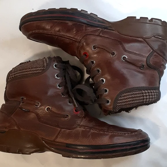 Pajar | Shoes | Pajar Canada Mens Brown Leather Lace Up  display picture 2